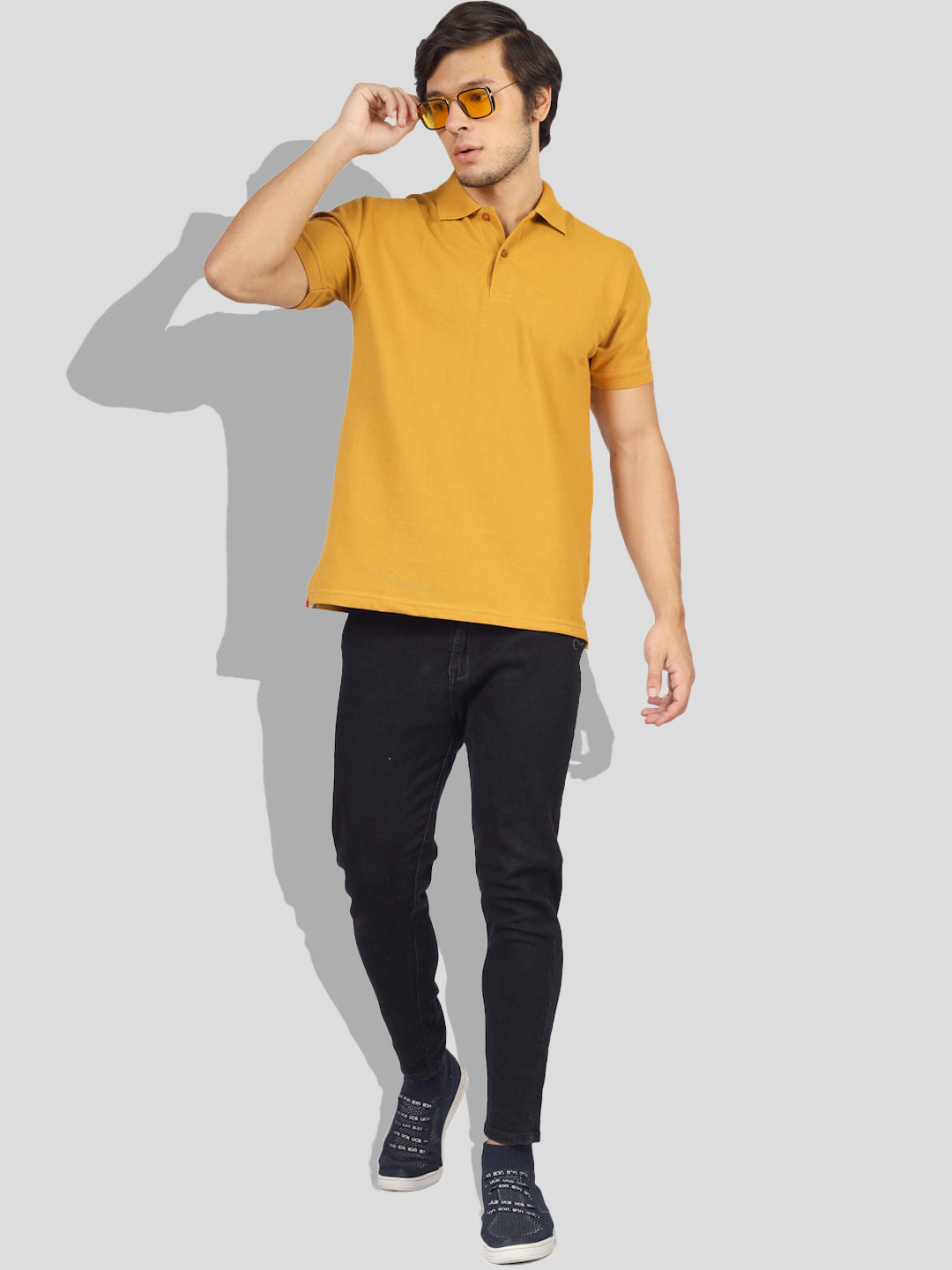 2 Solid Combo Pack (Yorksteadd 1123 Bamboo Yarn Polo)