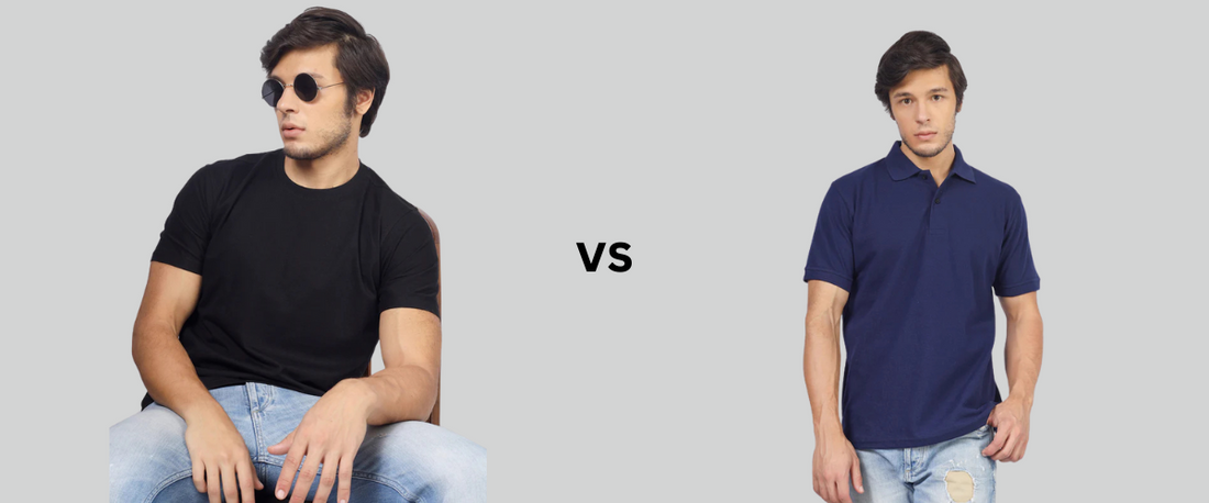 Round Neck T-Shirts or Polo T-Shirts Which is Better for Office