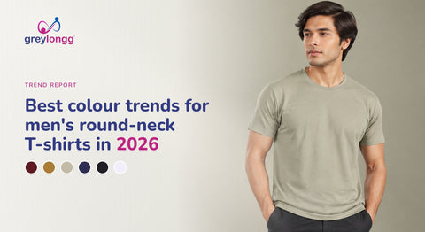 Best Color Trends for Men's Round Neck T-Shirts