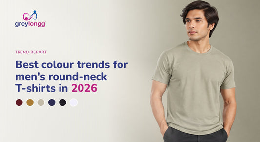 Best Color Trends for Men's Round Neck T-Shirts
