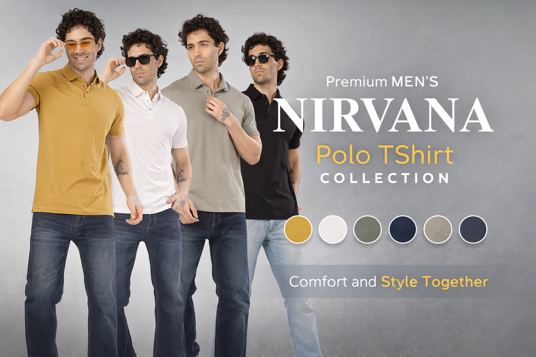 Nirvana Polo T-Shirts Collection – Premium Comfort & Smart Style at Greylongg