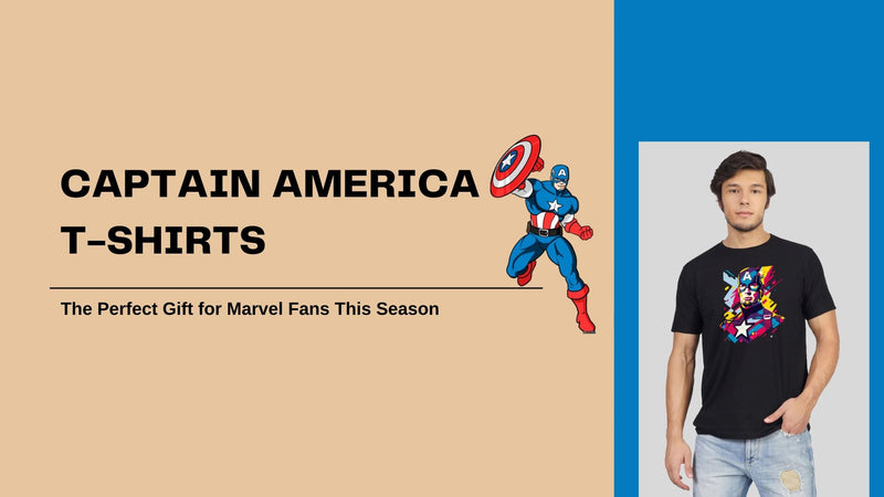 Captain America T-Shirts: The Perfect Gift for Marvel Fans This Season