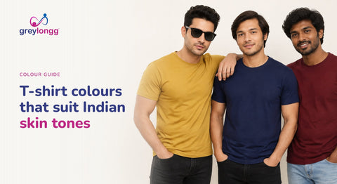 T-Shirt Colours That Suit Indian Skin Tones Best