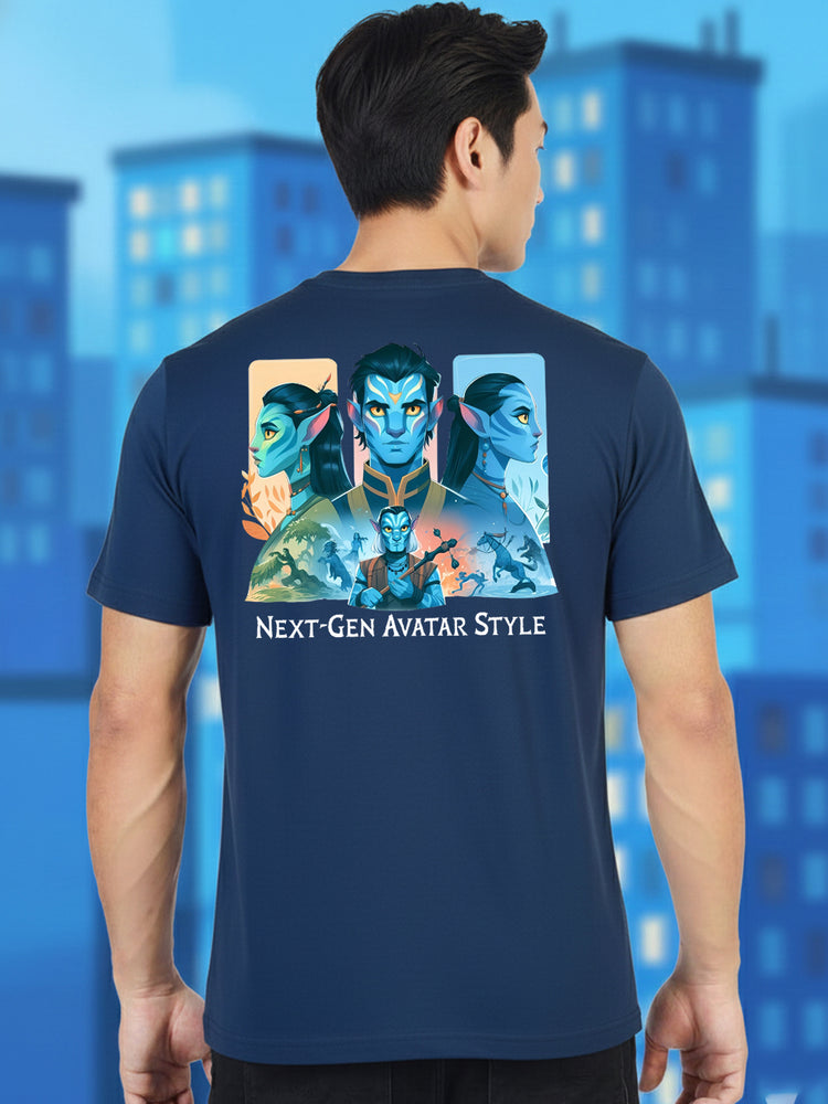 'Form of Future' printed T-shirt for men