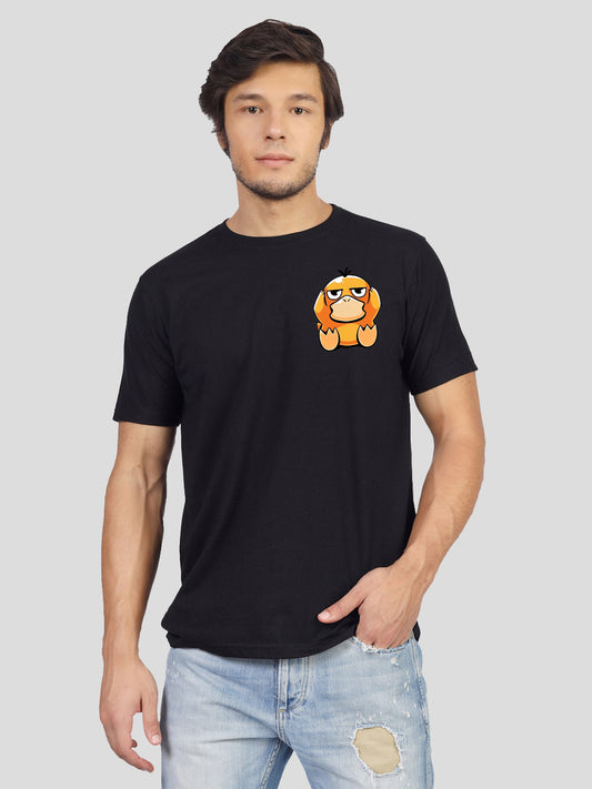 Fifth view of the 'Smile Hides Social Migraine' tee