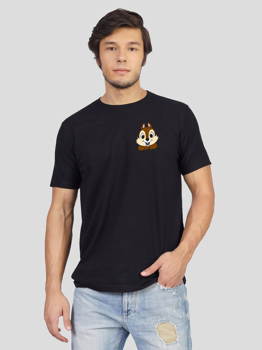'Adorably Nutty Expressions' print T-shirt for men