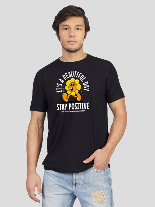Second view of the 'Bright Side Always Wins' tee