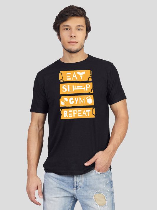 Second view of the 'Discipline Over Motivation Always' tee