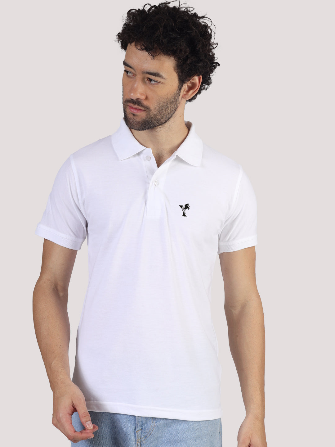 Elevate Casual with Graphic-Infused Polo Perfection