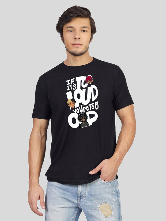 'Make it Happen' printed T-shirt for men