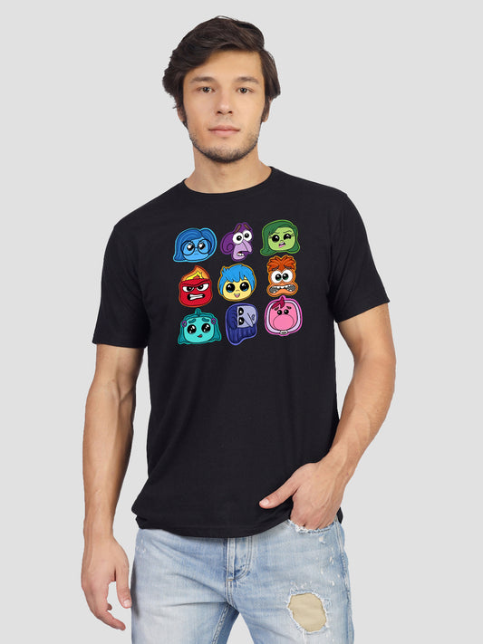 'Peace Lives Inside Me' round neck T-shirt for men by Yorksteadd