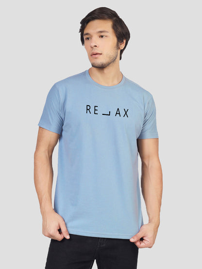 relax printed round neck t-Shirt