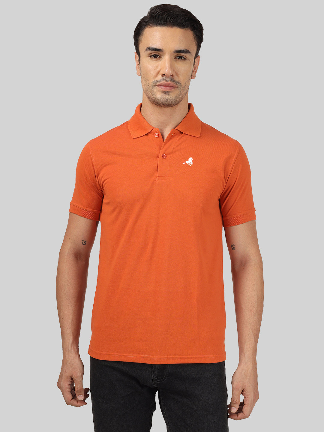 Elevate Casual with Graphic-Infused Polo Perfection