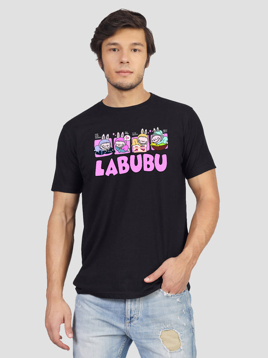 'Cuteness with Street Swag' printed T-shirt for men