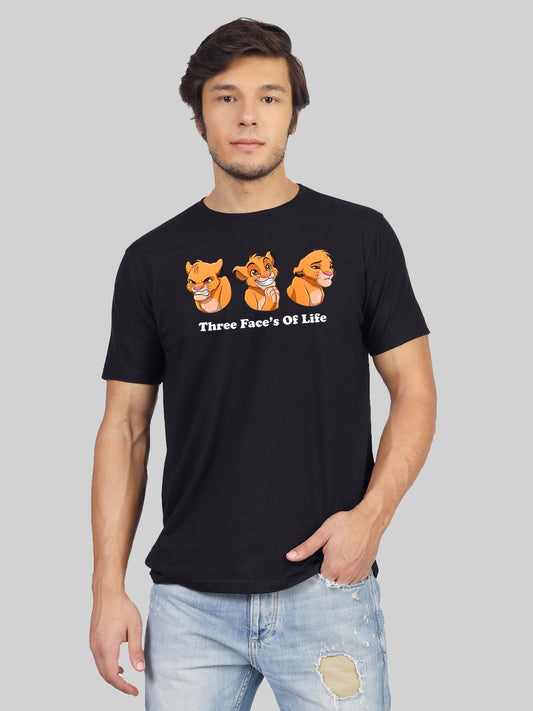 Second view of the '3 Faces of a King' tee