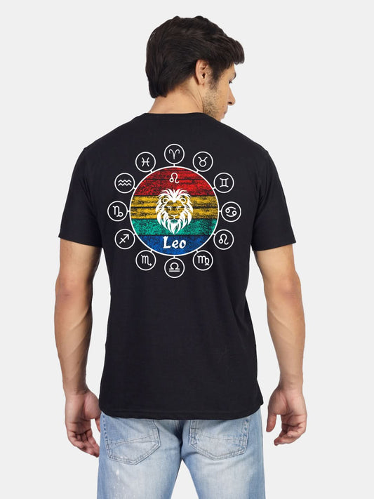 Yorksteadd men's tee with bold 'Regal Roar Rule with Lion's Might' design