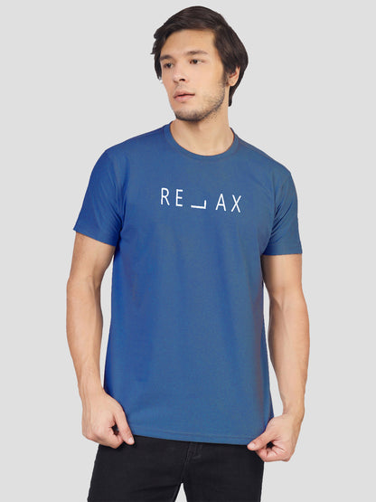 relax printed round neck t-Shirt