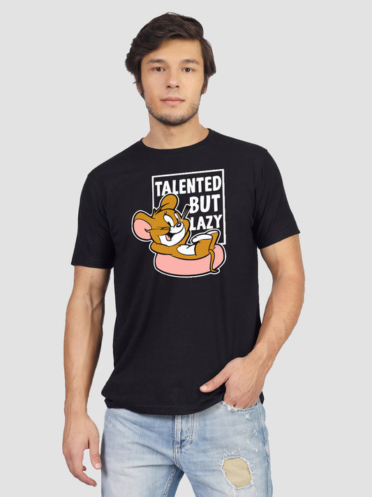 'Chasing Dreams Naps Included' printed T-shirt for men