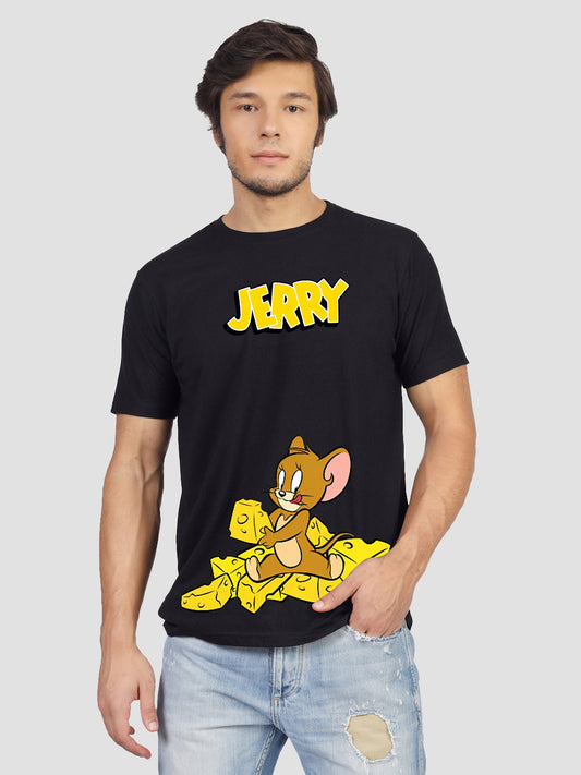 Yorksteadd men's tee with bold 'Tiny Mouse Big Trouble' design