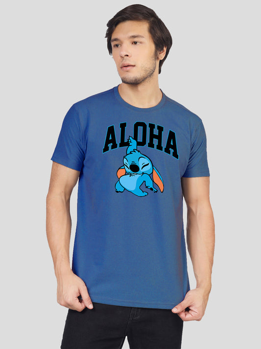 Second view of the 'Aloha Means Real Love' tee