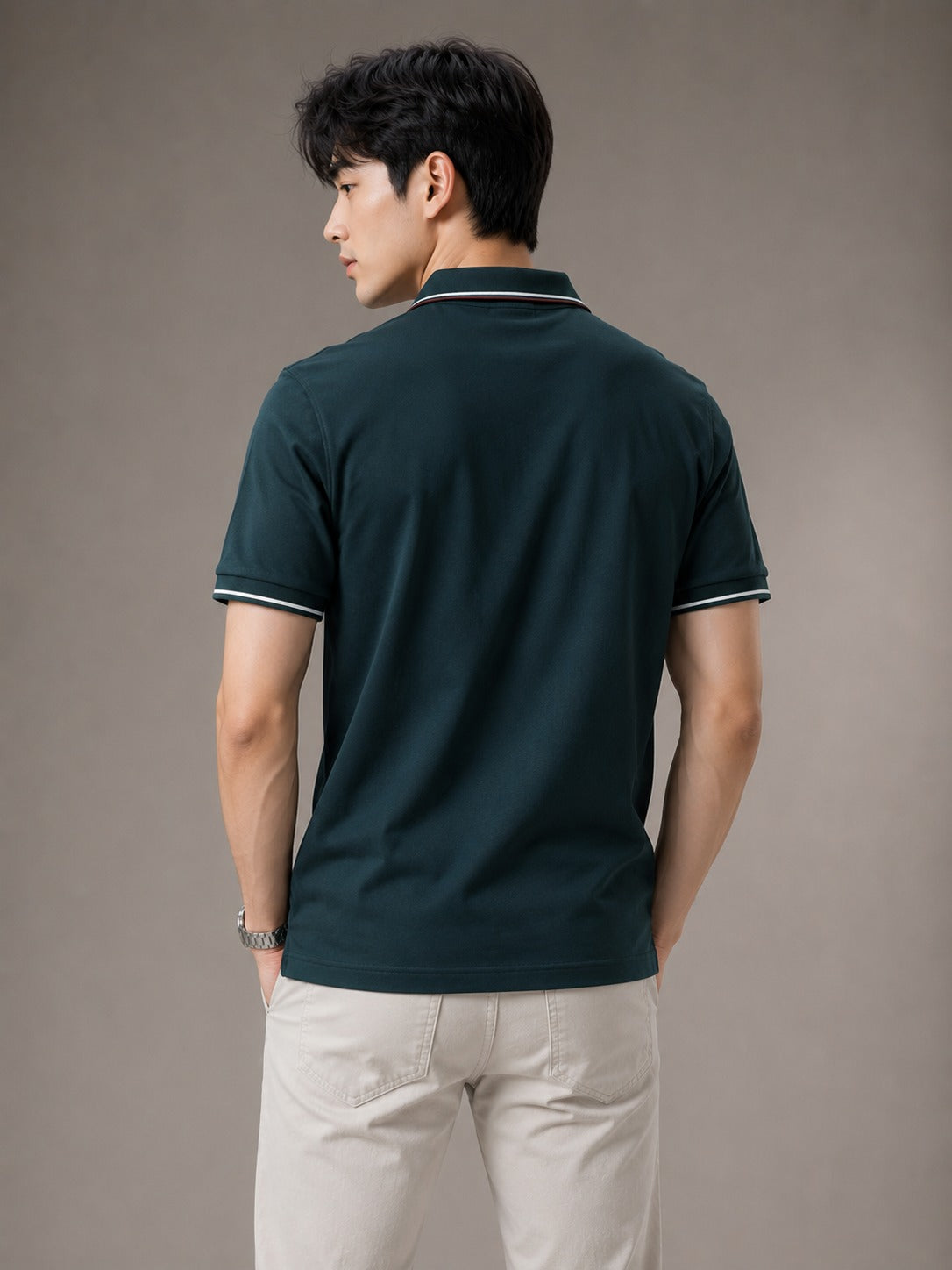 Carlton London Divina Permium Polo T-shirt for men's 