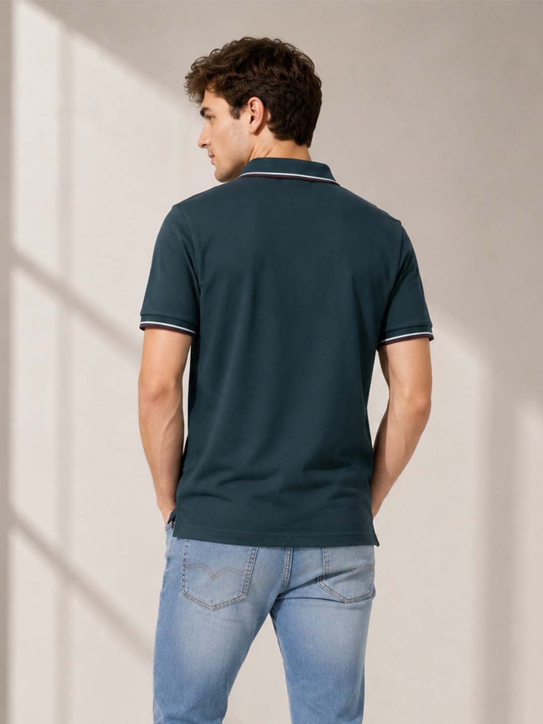 Carlton London Divine Permium Polo T-shirt for men's 