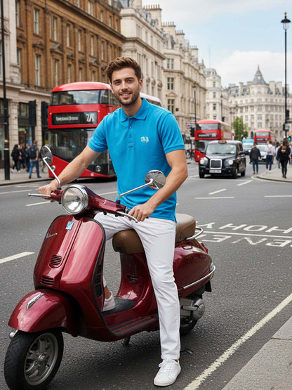 Unleash your Style | Polo Tees with Iconic Print