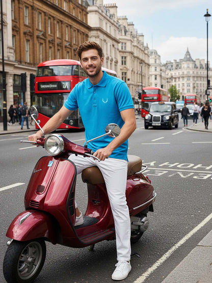 Unleash your Style | Polo Tees with Iconic Print