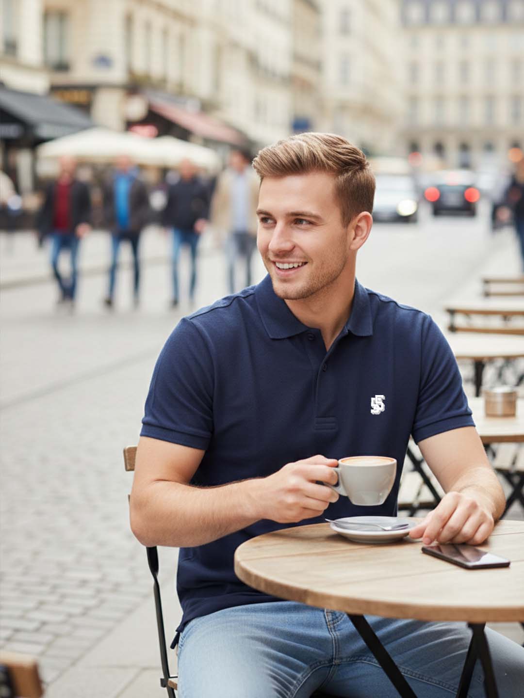 Unleash Your Style: Polo Tees with Iconic Prints