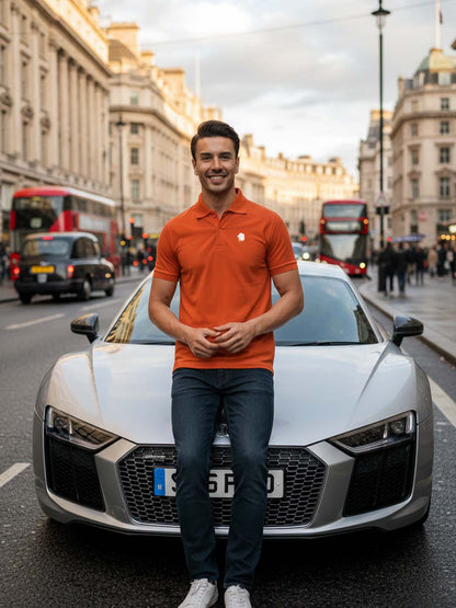 Elevate Casual with Graphic-Infused Polo Perfection