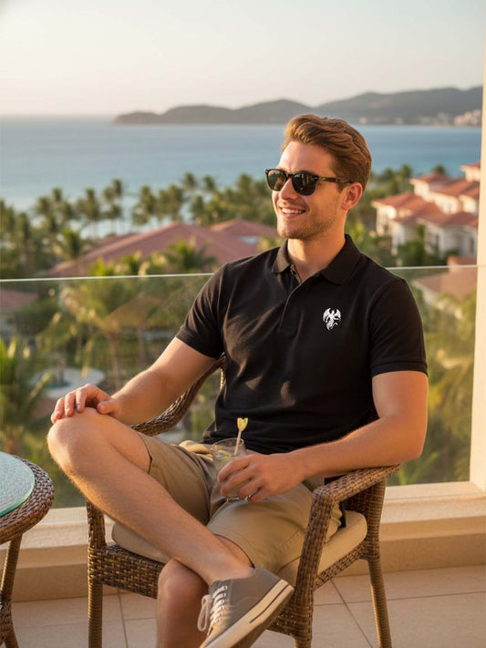 Richard Paadler Printed Design Men's Polo T-shirts 