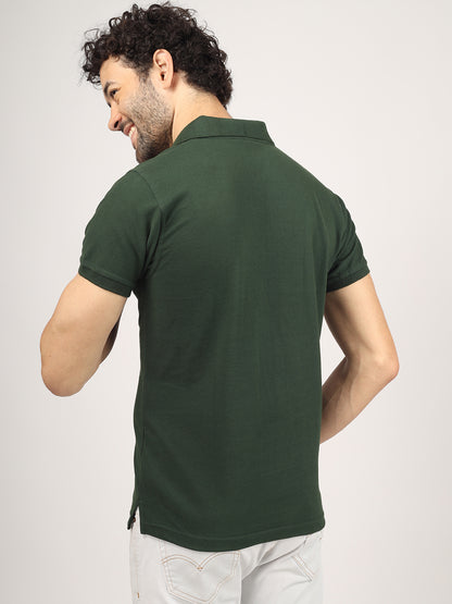 Yorksteadd Printed Design Men's Polo T-shirts 