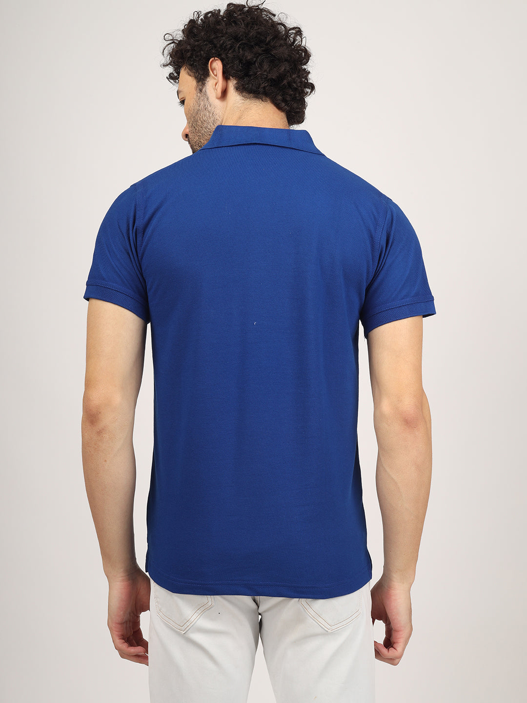 Yorksteadd Printed Design Men's Polo T-shirts 
