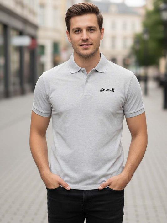 Yorksteadd Printed Design Men's Polo T-shirts 