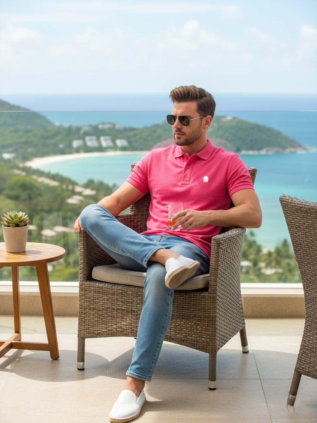 Unleash Your Style: Polo Tees with Iconic Prints