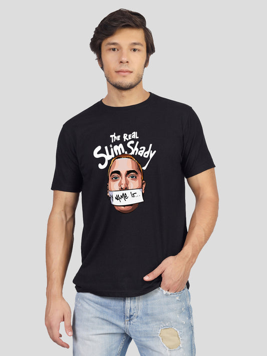 Men's graphic tee with 'Live Wild Stay Reckless' print