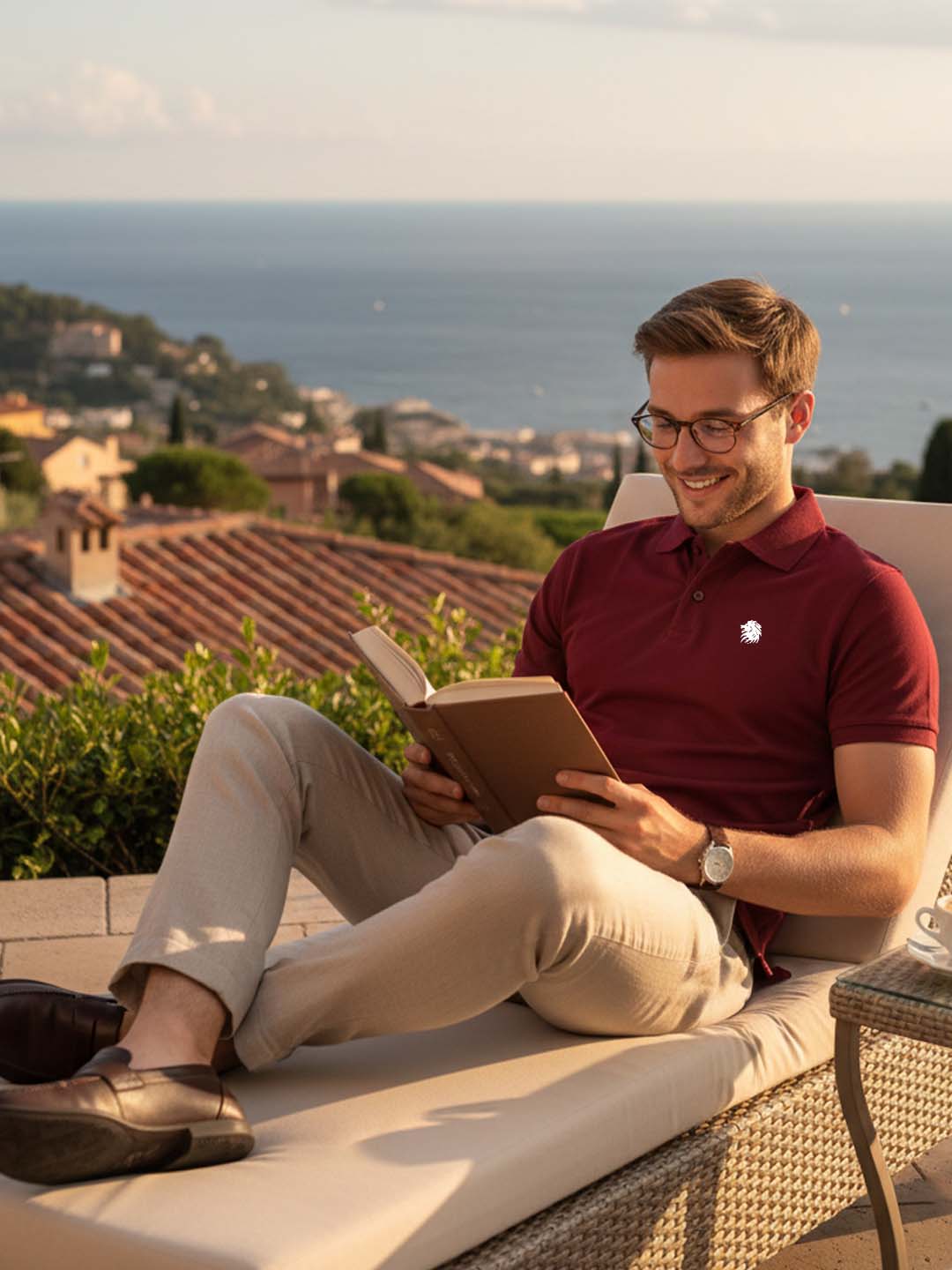 Elevate Casual with Graphic-Infused Polo Perfection