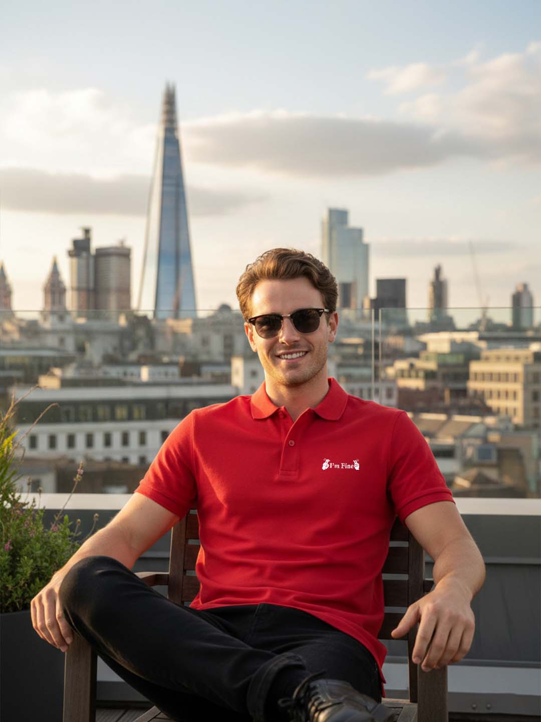 Unleash your Style | Polo Tees with Iconic Print