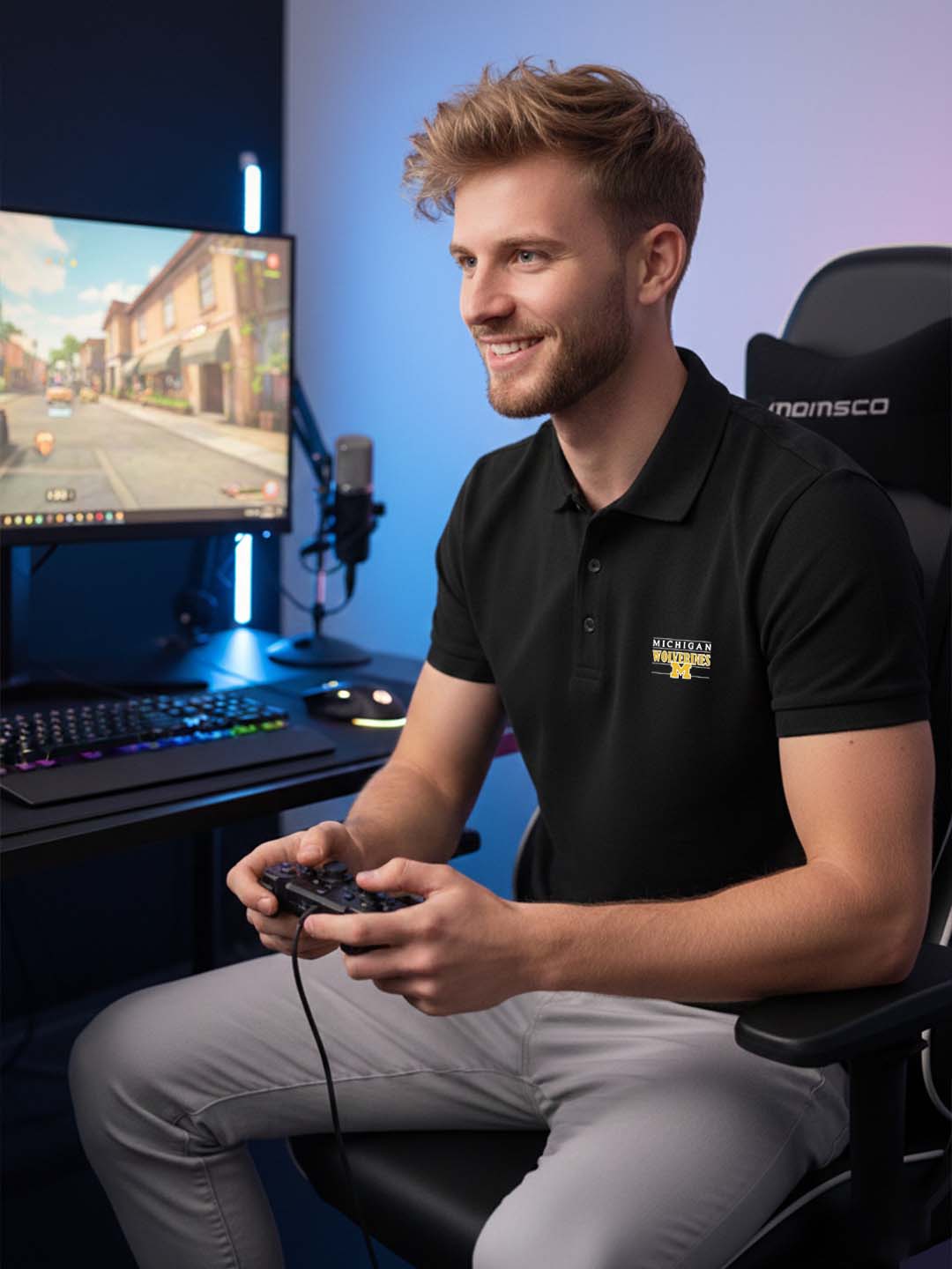 Unleash your Style | Polo Tees with Iconic Print