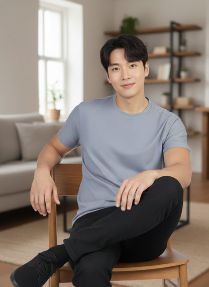 Bamboo Yarn & Cotton T-shirt: Soft, Durable, and Fashion-Forward