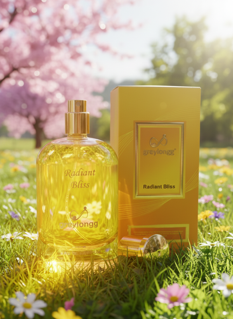 Greylongg Radiant Bliss 100ml perfume bottle