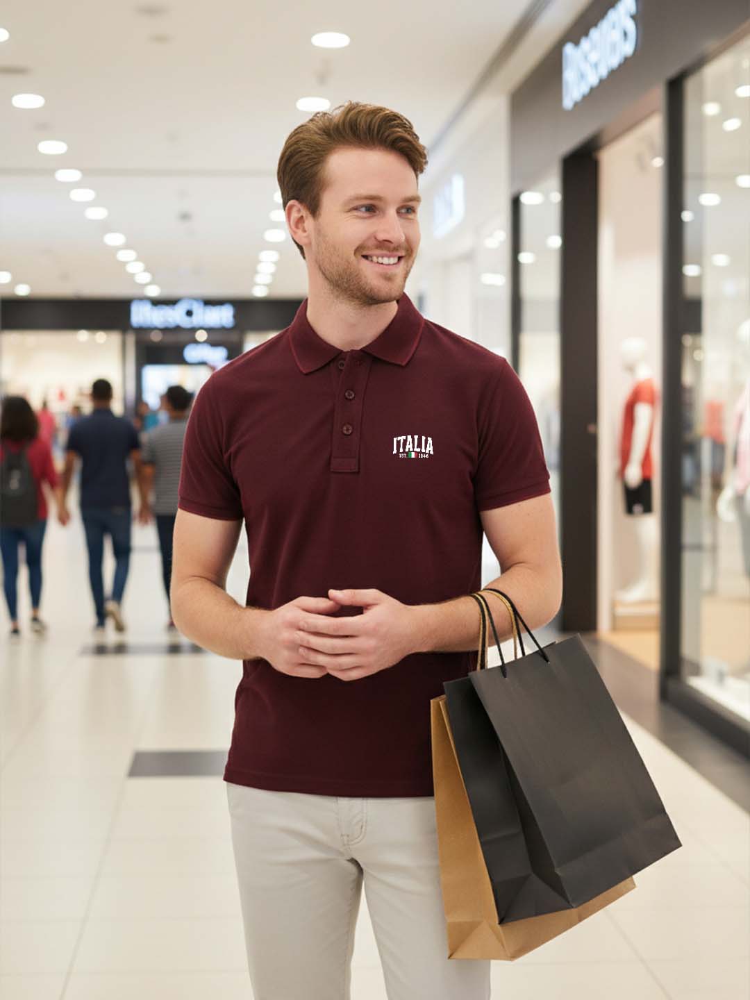 Unleash your Style | Polo Tees with Iconic Print