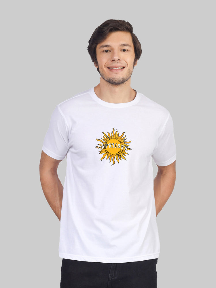 Second view of the 'Ambitious Drive Channel Capricorn's Might' tee