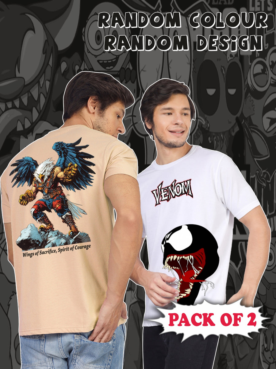 Greylongg 'A Perfect Pair for Every Style' two T-shirt combo pack