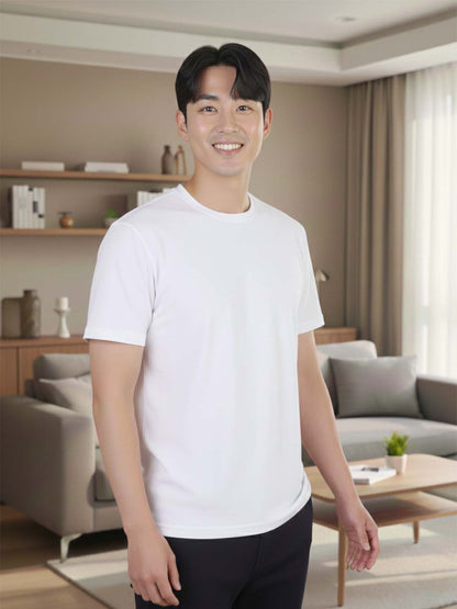 Bamboo Yarn & Cotton T-shirt: Soft, Durable, and Fashion-Forward