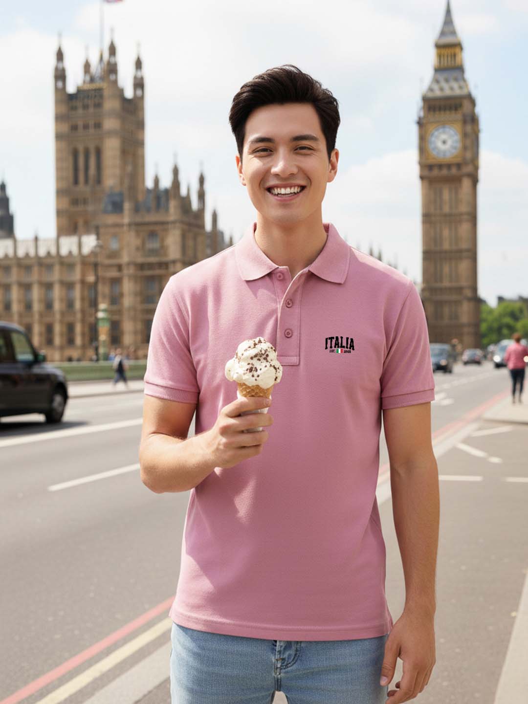 Unleash your Style | Polo Tees with Iconic Print