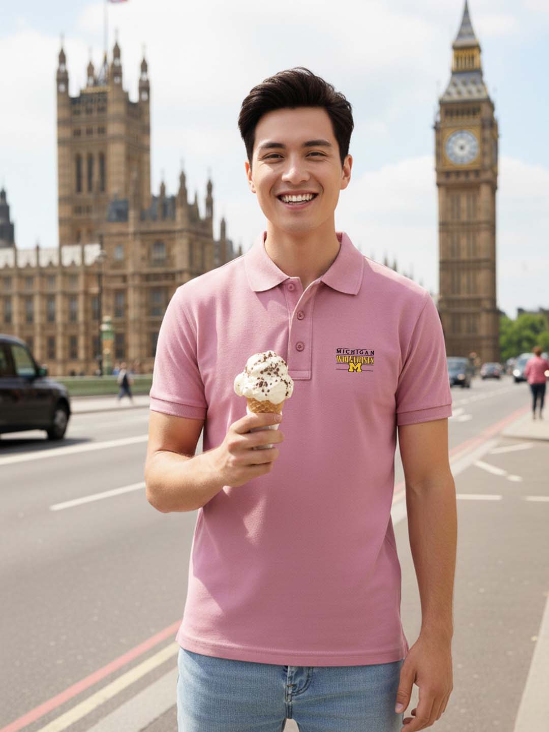 Unleash your Style | Polo Tees with Iconic Print