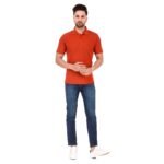Polo Yorksteadd Tiger Orange Mens T-Shirt | Greylongg