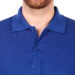 Polo Yorksteadd Azure Blue Mens T-shirt | Greylongg