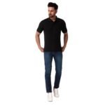 Polo Richard Paadler 35 Sapphire Black Mens T-shirt | Greylongg